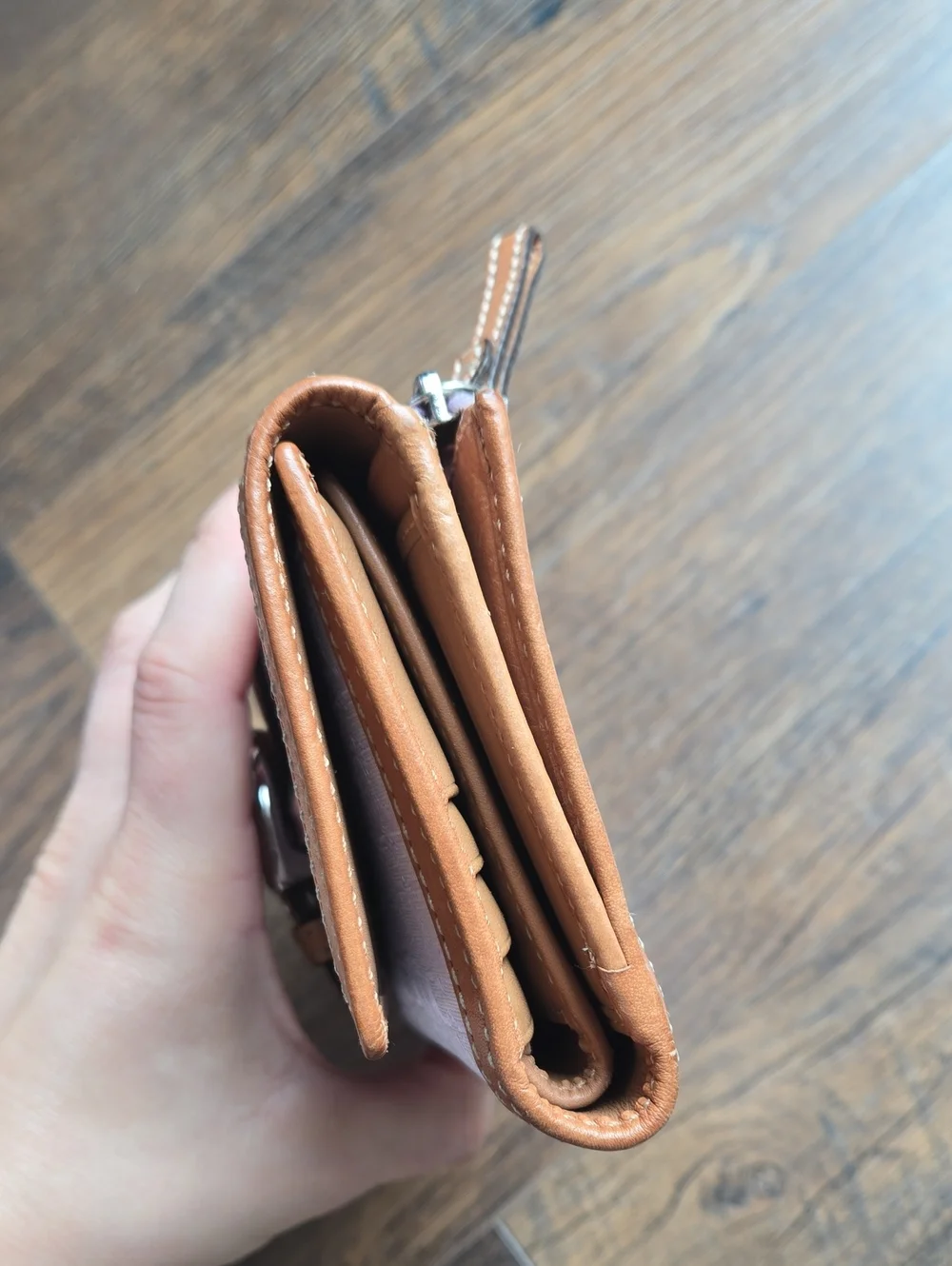 Vintage Coach Soho Signature Buckle Wallet